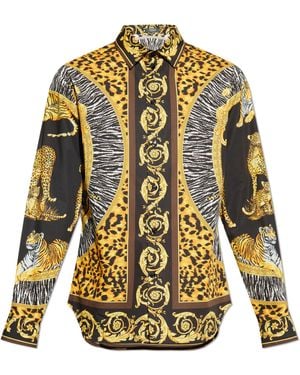 Versace Cotton Shirt - Yellow