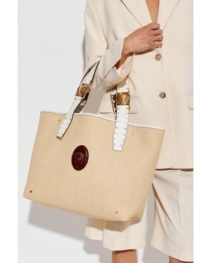 Versace Rivières Large Bag - Natural