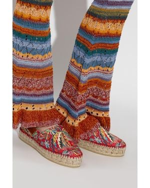 Etro Espadrilles With Logo - Blue