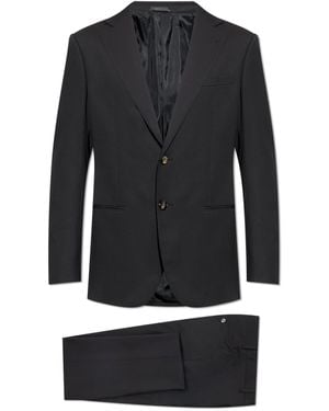 Giorgio Armani Wool Suit - Black