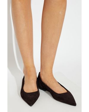 Aeyde 'Cassy' Ballet Flats - Brown