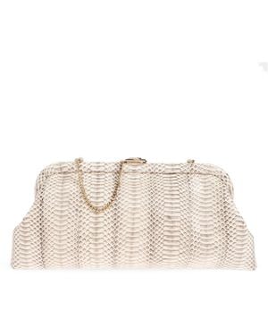 Jimmy Choo Clutch Bag `skylar`, - Natural
