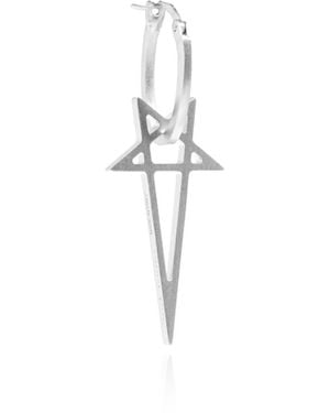 Rick Owens Single Earring - Blue