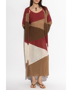 Akep Strappy Dress - Brown