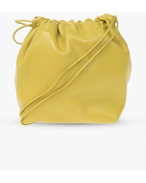 Jil Sander 'Dumpling' Bucket Bag - Yellow