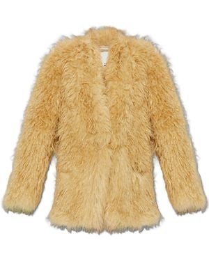 Isabel Marant Faux Fur 'Ylae' - Natural