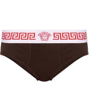 Versace Cotton Briefs - Red