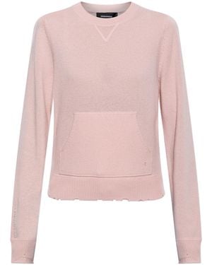 DSquared² Jumper With Pocket - Pink