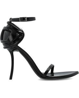 DIESEL Heeled Sandals 'D-Ten&Half' - Black