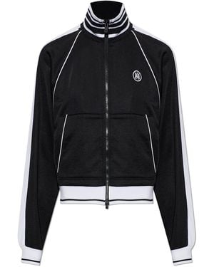 Amiri Sweatshirt With Stand-Up Collar - Black