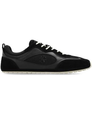Tory Burch Leather 'Field' Sport Shoes - Black
