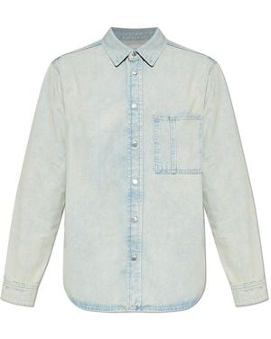 Samsøe & Samsøe "Sadamon" Denim Shirt - White
