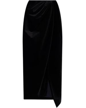 Balenciaga Velour Skirt - Black
