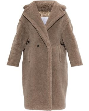 Max Mara 'Ladyted' Cashmere Coat - Natural