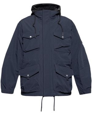 Moose Knuckles Hooded Jacket - Blue