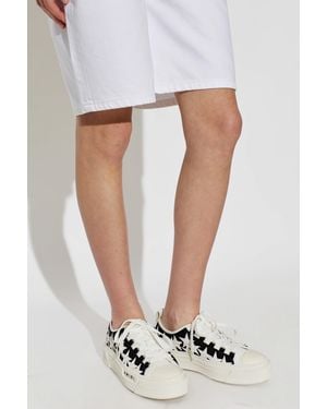 Amiri "Stars Court Low" Sports Shoes - White