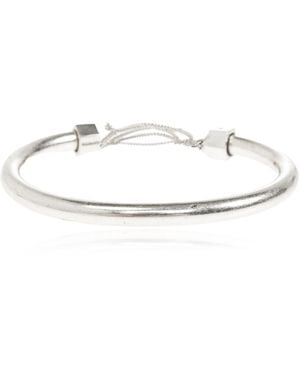 AllSaints Brass Bracelet - White