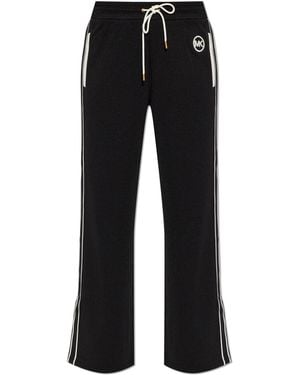 MICHAEL Michael Kors Sweatshirt With Embroidered Logo - Black