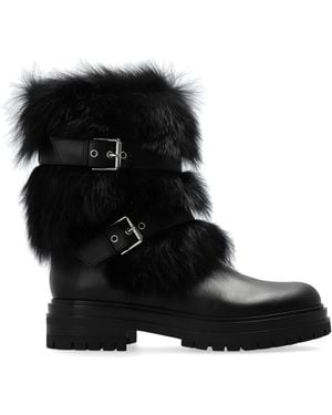 Gianvito Rossi Leather Shoes 'Maverick' - Black