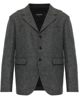 DSquared² Wool Blazer - Black