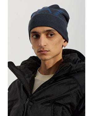 EA7 Logo Beanie - Black