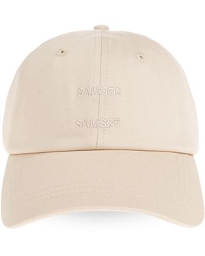 Samsøe & Samsøe Baseball Cap 'Saaddie' - Natural