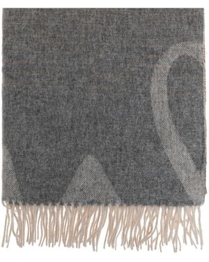 Paul Smith Wool Scarf - Grey