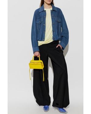 Loewe Suede Jacket - Blue