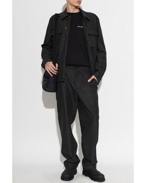 Moncler Shirt With Pockets - Black