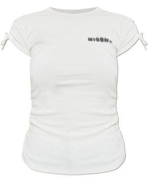 MISBHV T-Shirt With Logo - White
