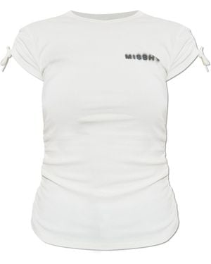 MISBHV T-Shirt With Logo - White