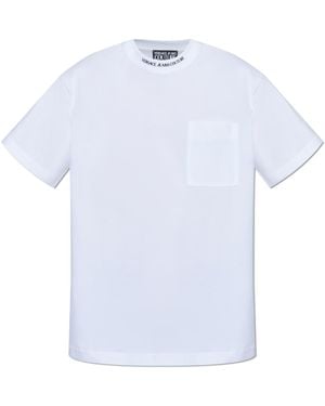 Versace Jeans Couture T-Shirt With Logo - White