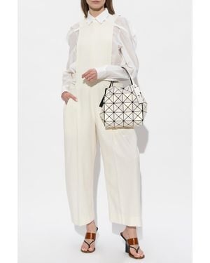 Issey Miyake Jumpsuit With A Waist Cut-Out - White