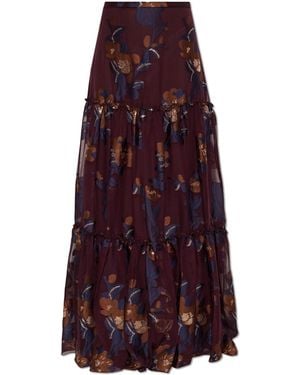 Etro Skirt With Lurex Thread - Purple