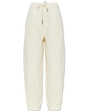 Ami Paris Straight-Leg Joggers - White