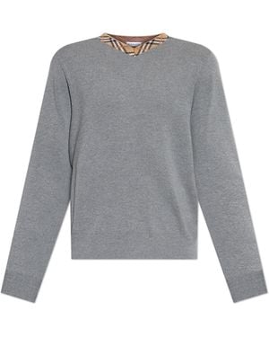 Burberry Maxim Jumper - Grey