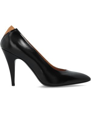 Jil Sander Alma Heeled Shoes - Black