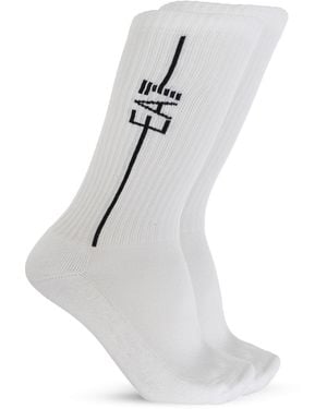 EA7 Two-Pack Socks - White
