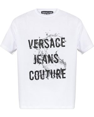 Versace Jeans Couture T-Shirt With Print - White
