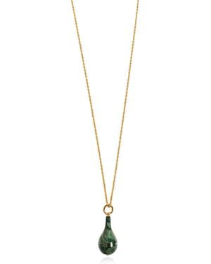TOTEME Long Necklace With Pendant - Metallic