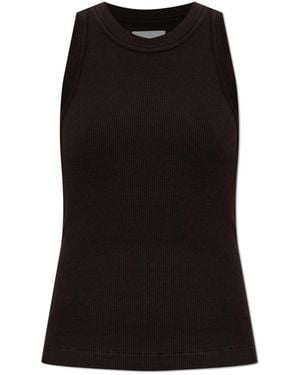 Citizens of Humanity Ribbed 'Isabel' Tank Top - Black