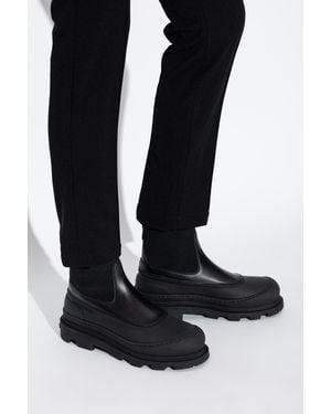 Moncler "Vera Edge" Ankle Boots - Black