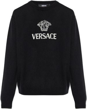Versace Reversible Bomber Jacket - Black