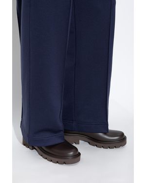 Moncler Insulated Wellington Boots "Kickstream" - Blue