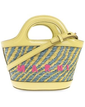 Marni Handbag 'Tropicalia Micro' - Yellow