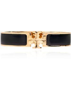 Tory Burch Bracelet With Logo - Black