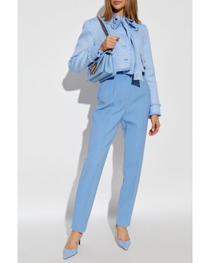 Dolce & Gabbana Tweed Jacket - Blue