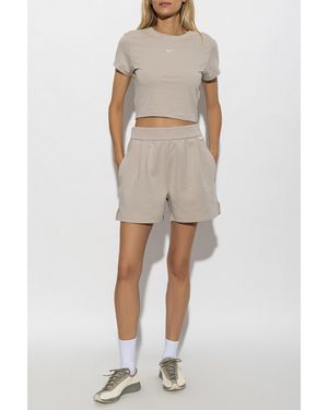 Nike Top With Z Logo - Natural