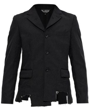 Comme des Garçons Blazer With A Vintage Effect - Black