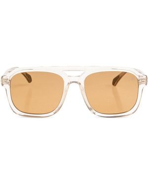 Moncler "Vantos" Sunglasses - White